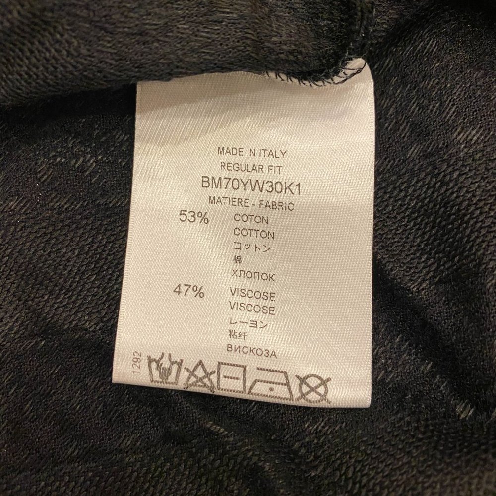 Givenchy black tonal logo print polo shirt - Picture 7 of 8
